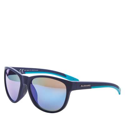 BLIZZARD-Sun glasses PCSF701140, rubber dark blue , 64-16-133 Kék 64-16-133