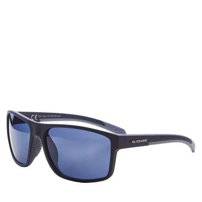 BLIZZARD-Sun glasses PCSF703110, rubber black, 66-17-140 Fekete 66-17-140