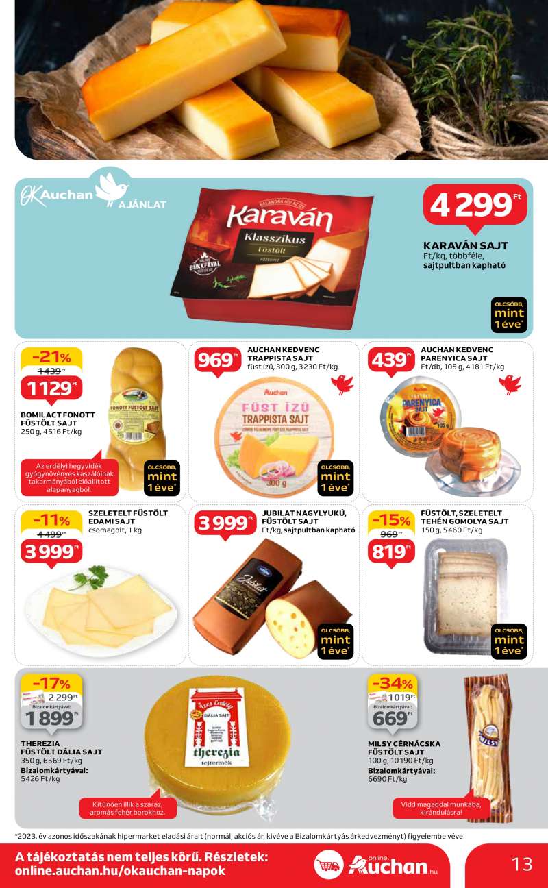Auchan Akciós Újság 13 oldal