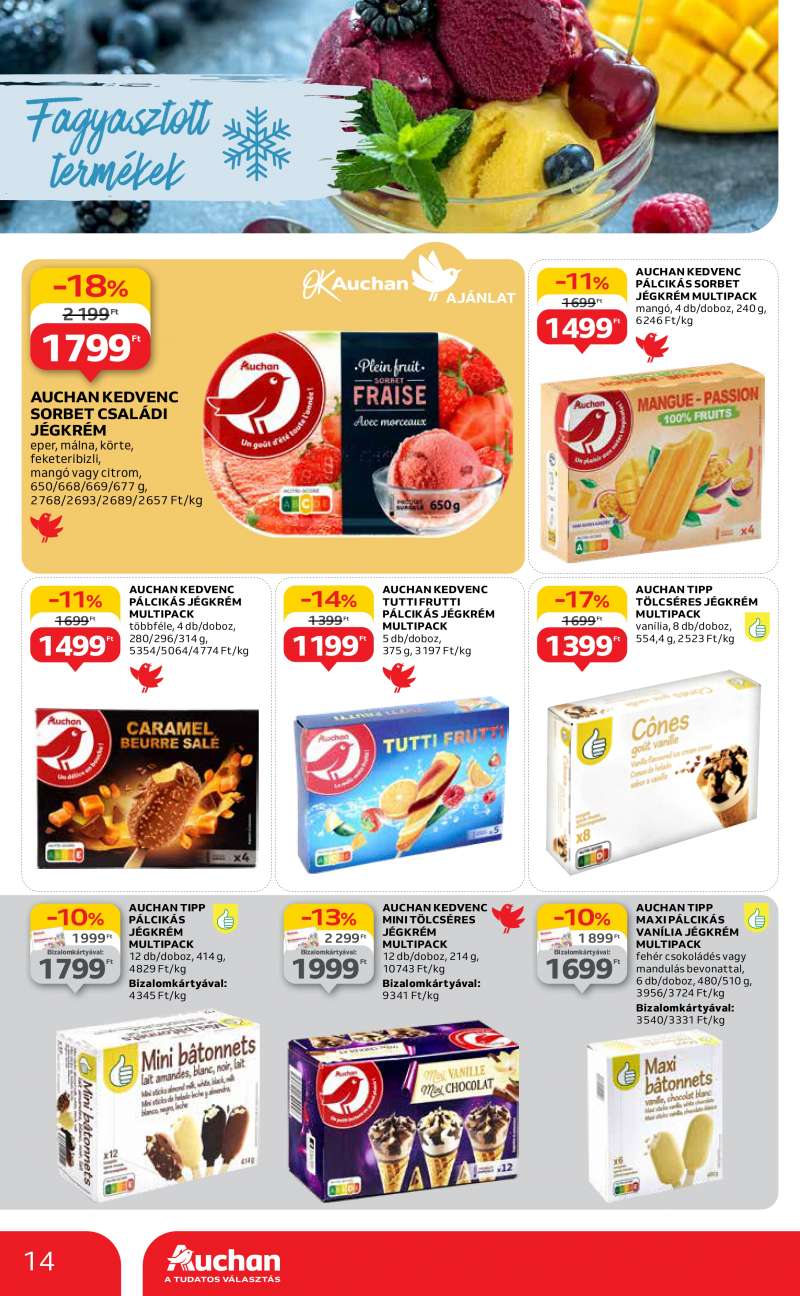 Auchan Akciós Újság 14 oldal