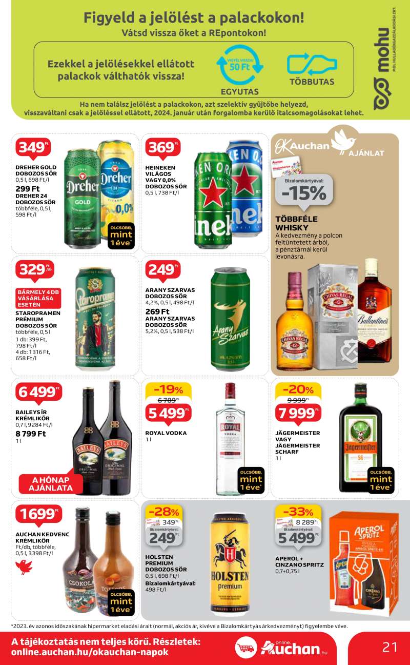Auchan Akciós Újság 21 oldal