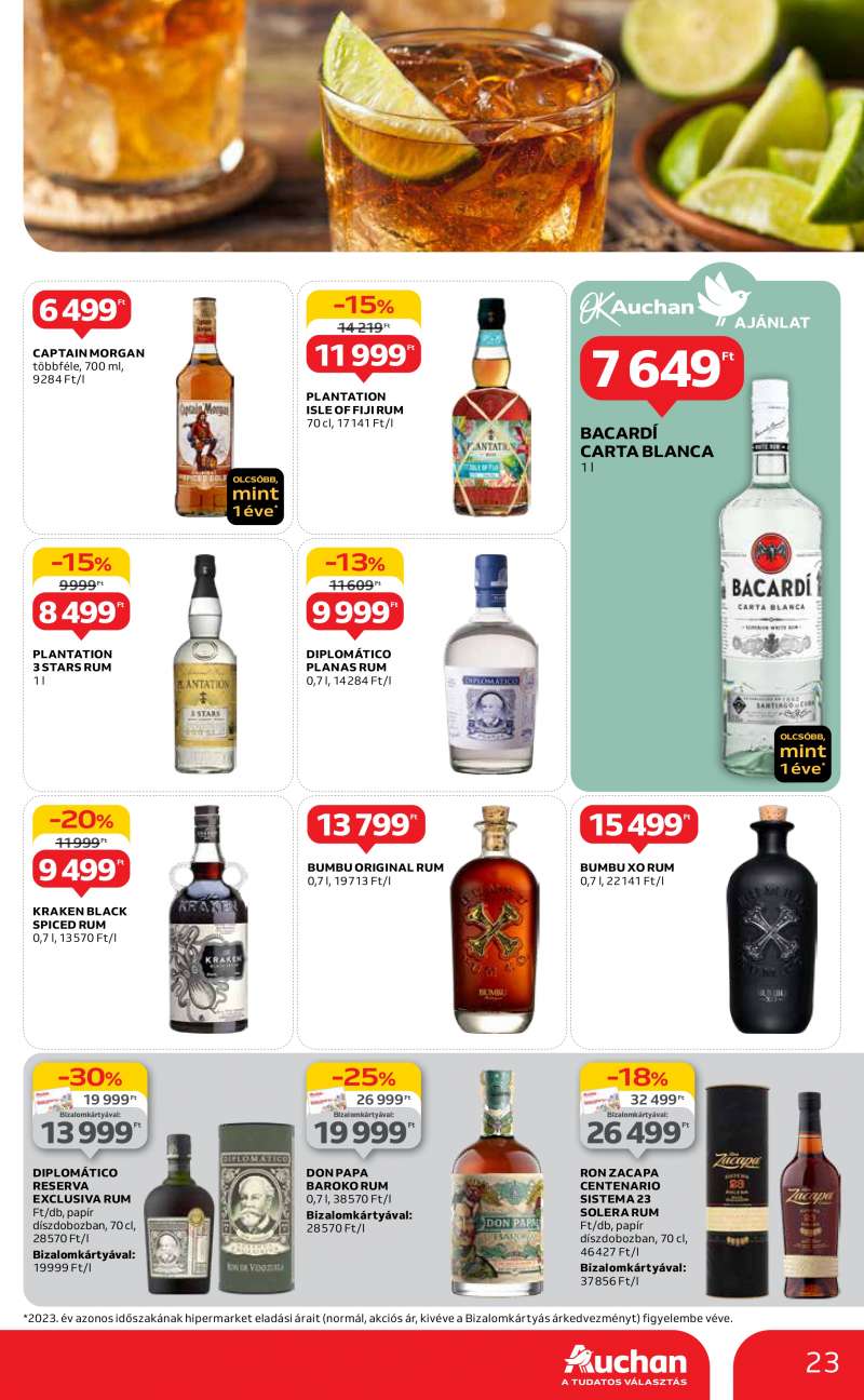 Auchan Akciós Újság 23 oldal