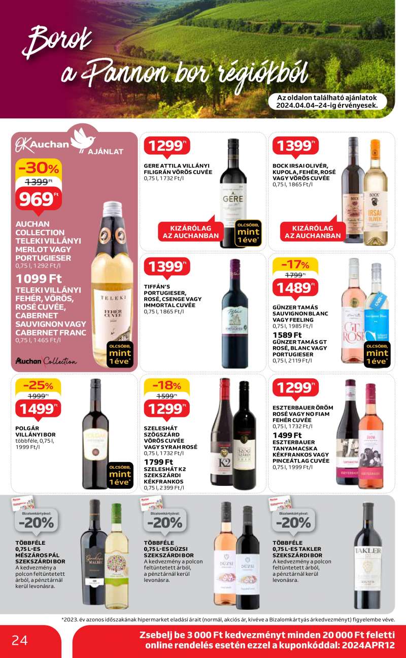 Auchan Akciós Újság 24 oldal