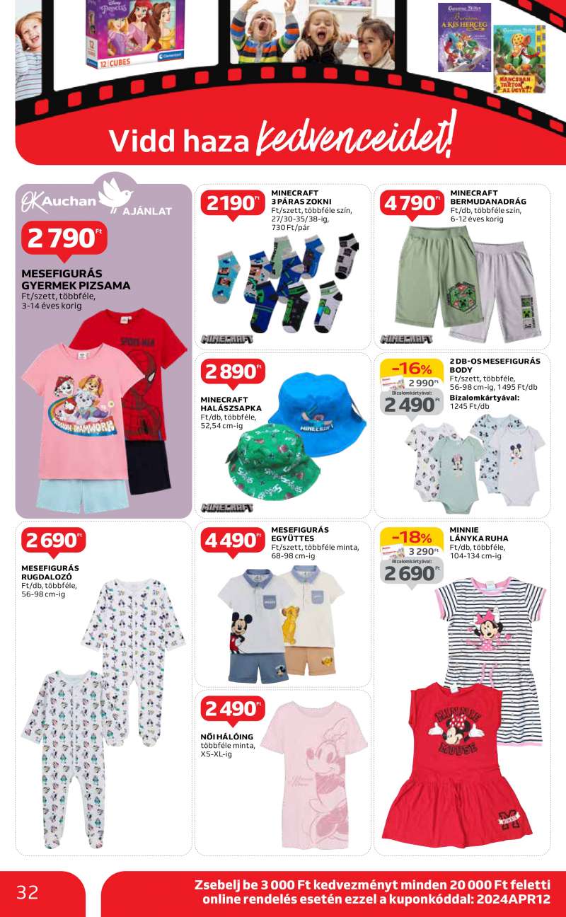 Auchan Akciós Újság 32 oldal