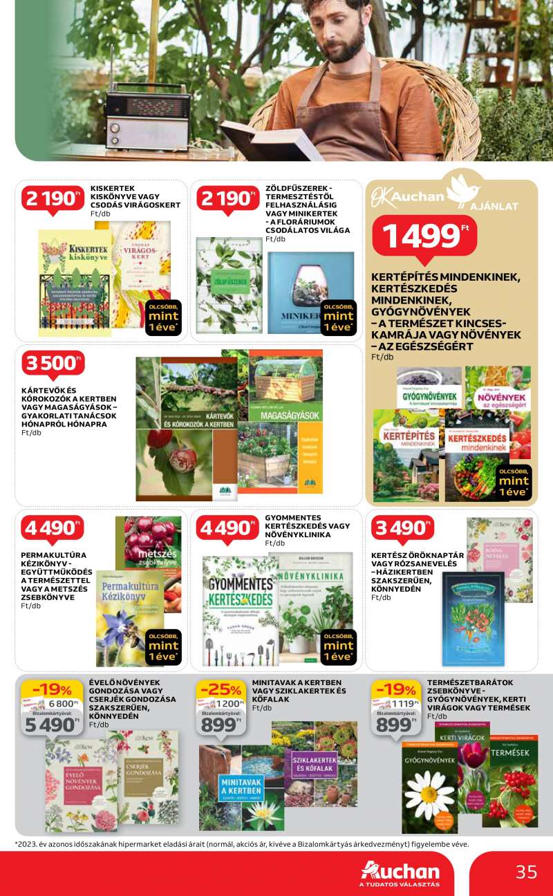 Auchan Akciós Újság 35 oldal