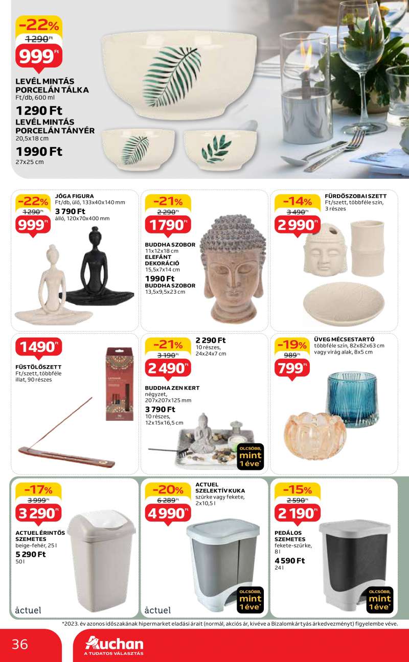 Auchan Akciós Újság 36 oldal