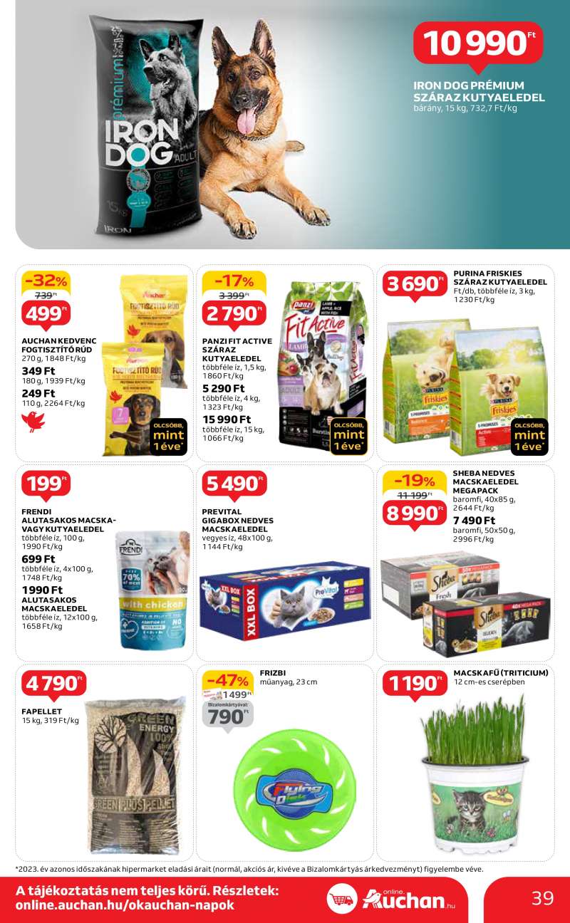Auchan Akciós Újság 39 oldal
