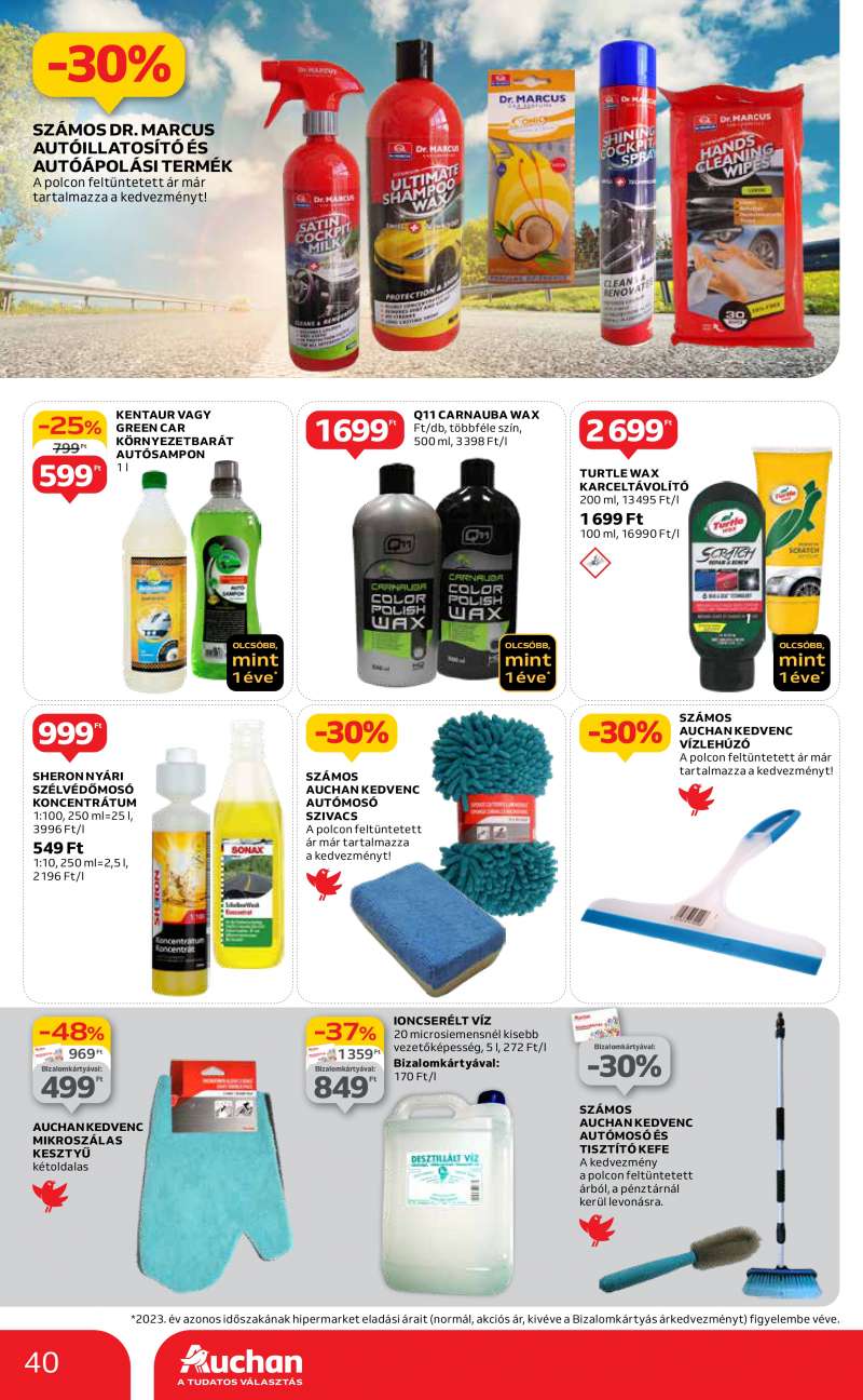 Auchan Akciós Újság 40 oldal