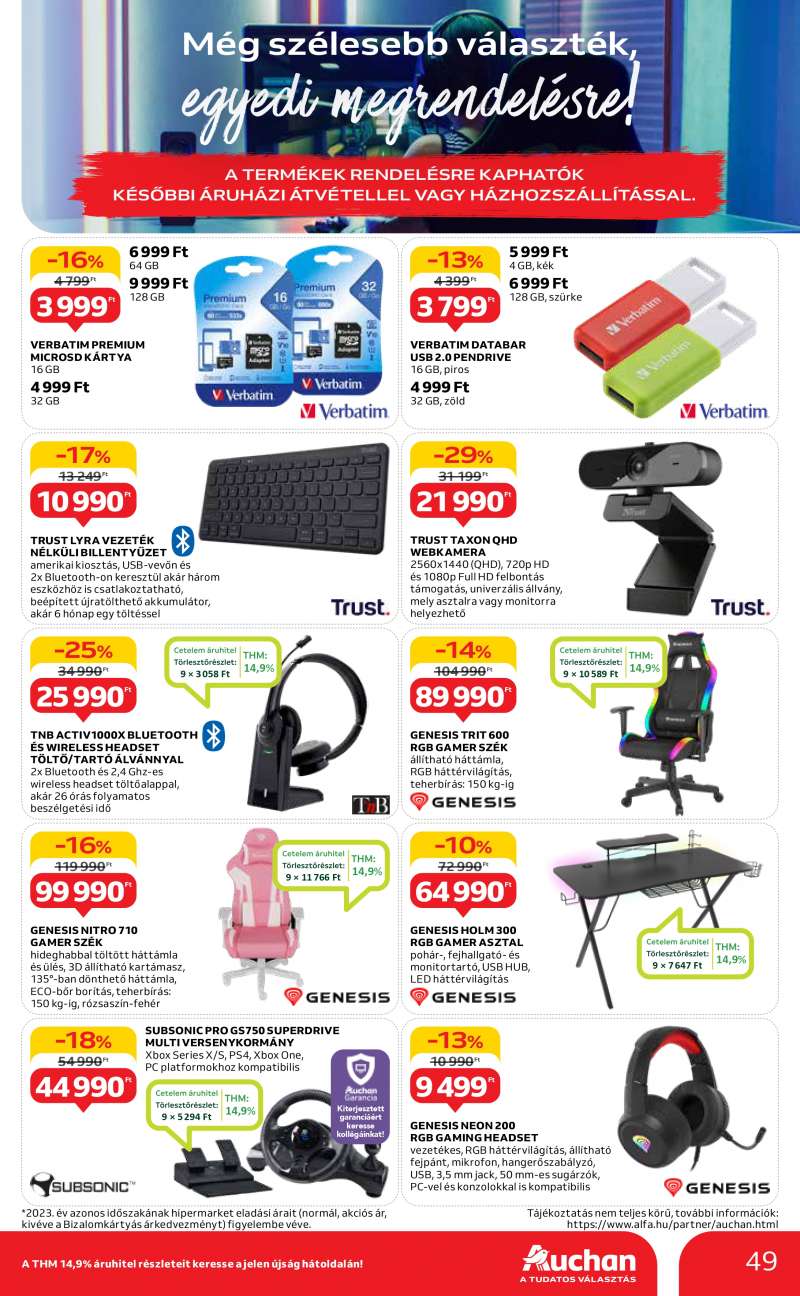Auchan Akciós Újság 49 oldal