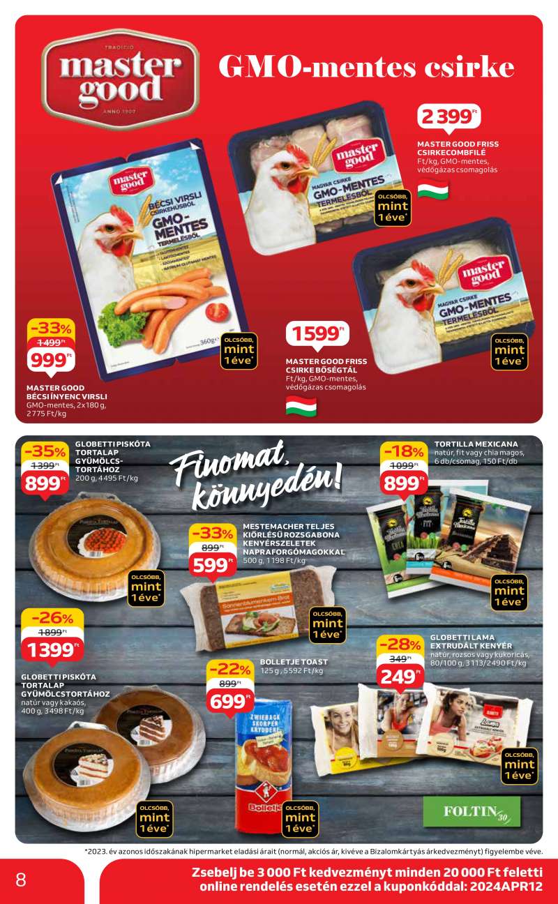 Auchan Akciós Újság 8 oldal