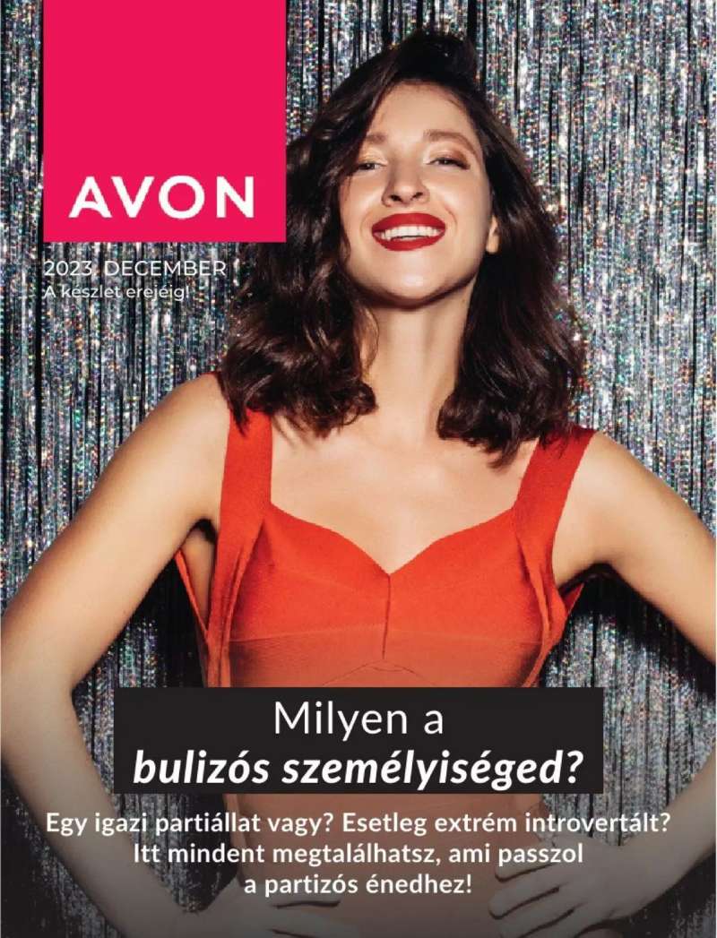 Avon Katalógus AVON Parti 1 oldal