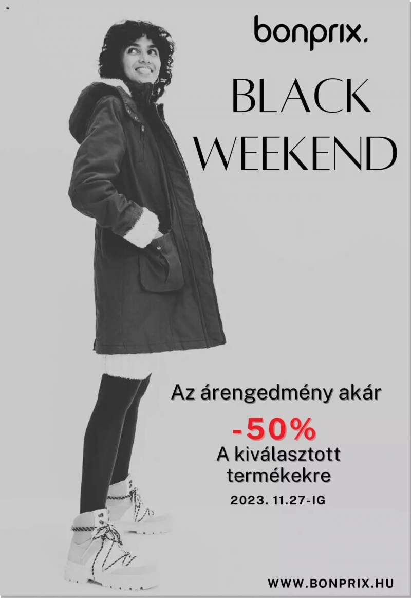 Bonprix Black Weekend 1 oldal