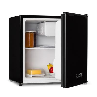 Klarstein, hűtőszekrény, 46 l, F, fagyasztóval, fekete