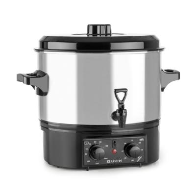 Klarstein Biggie Small, befőzőautomata, 16 l, 2000 W, rozsdamentes acél