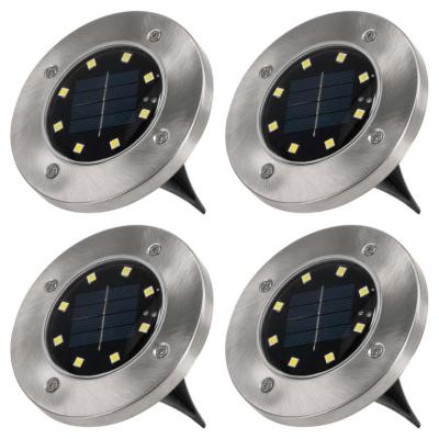 GARTHEN Kerti napelemes világítás 3 LED 4 db