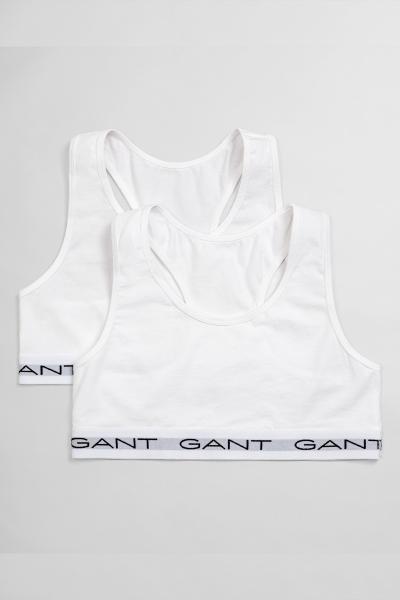 ALSÓNEMŰ GANT TOP 2-PACK WHITE