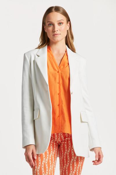 ZAKÓ GANT REG JERSEY BLAZER CREAM3
