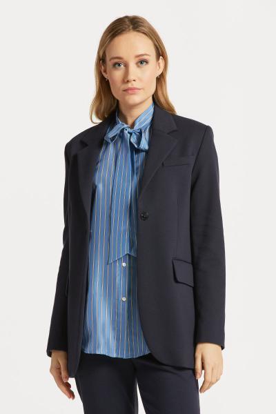 ZAKÓ GANT REG JERSEY BLAZER EVENING BLUE