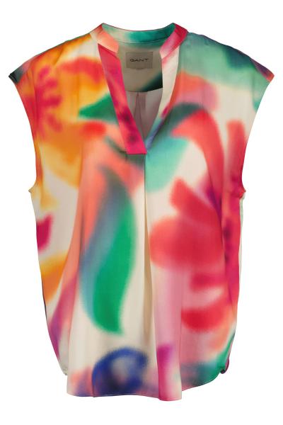 BLÚZ GANT REL FLORAL PRINT SL BLOUSE VINTAGE CREAM