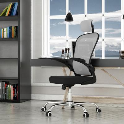 Forgó irodai szék, Dory, szövet, 64x123x54 cm, szürke