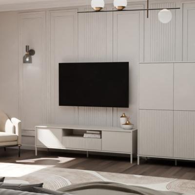 Kashar RTV KAMARO160 TV állvány, 40x164x47 cm, kasmír