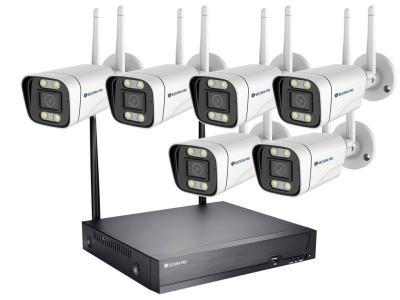 Securia Pro WIFI kamerarendszer WIFI6CHV5S-W Felvétel: 6 TB merevlemez