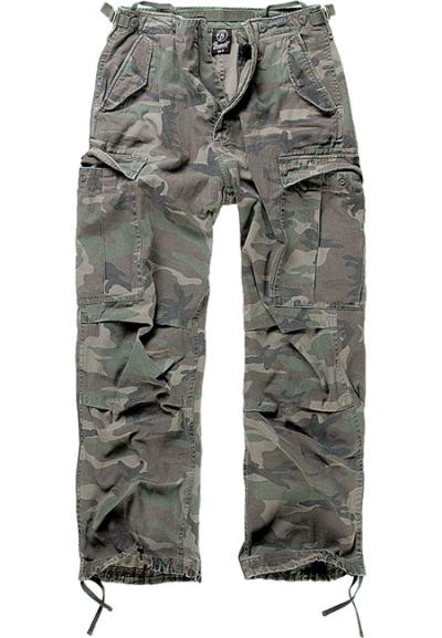 Brandit M-65 Vintage Cargo Pants olive camo