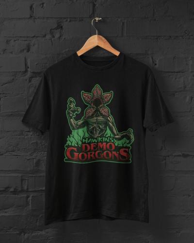 Demo Gorgons fekete póló