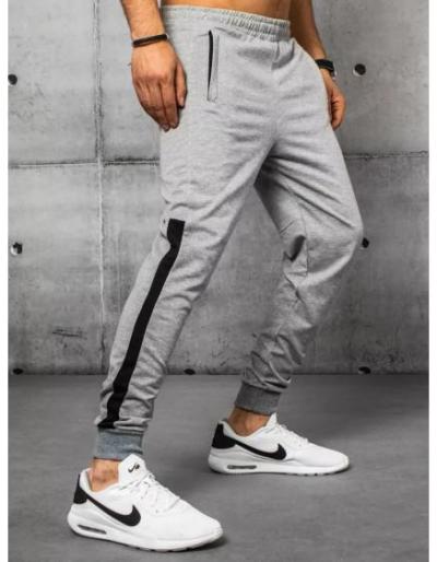 Férfi melegítőnadrág világosszürke