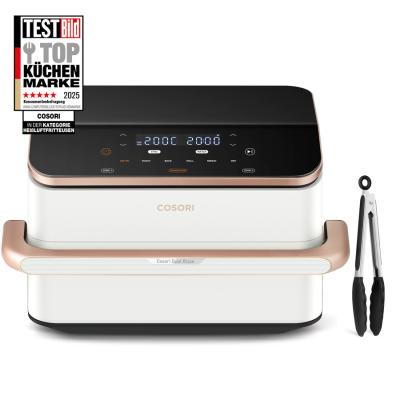 Cosori Dual Blaze TwinFry 10 literes Forrólevegős Sütő fehér színben