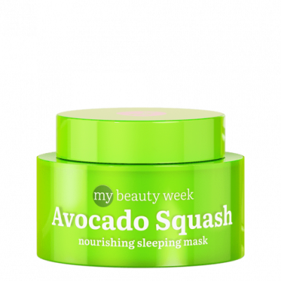 7Days My Beauty Week Avocado Squash tápláló éjszakai maszk - 50 ml