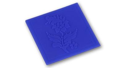 Nefelejcs mintás kisméretű fondant nyomólap – cukrászati díszítéshez