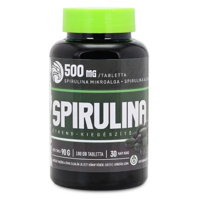 Mannavita SPIRULINA tabletta 500mg étrend-kiegészítő, 180db (4 db)