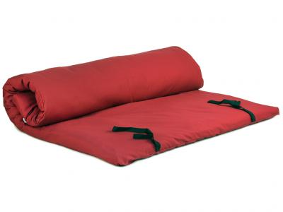 BODHI Shiatsu masszázs matrac futon levehető huzattal (S-L) Szín: bordó (burgundy), Méretek: 200x180 cm