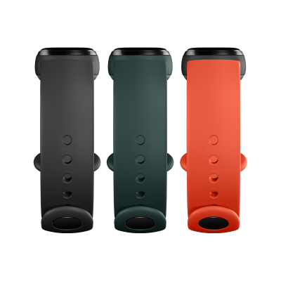 Mi Smart Band 5 Strap (3-pack) (Black, Orange, Cyan)