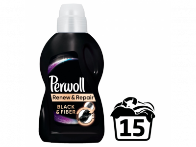 Perwoll finommosószer fekete és sötét textiliákhoz 15m.900ml