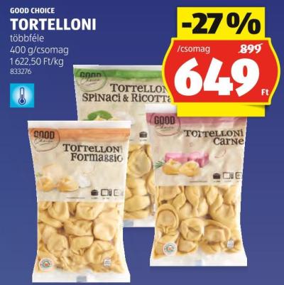 GOOD CHOICE TORTELLONI