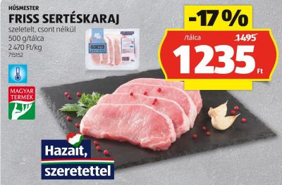 HÚSMESTER FRISS SERTÉSKARAJ