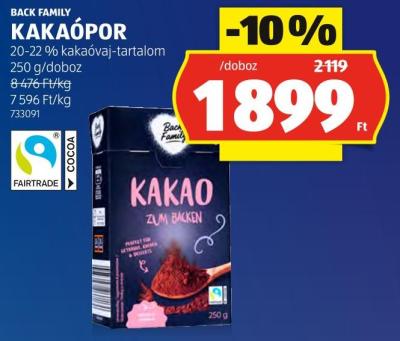 Back Family Kakaópor