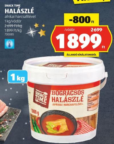 SNACK TIME HALÁSZLÉ