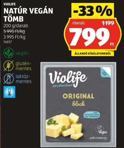 VIOLIFE NATÚR VEGÁN TÖMB
