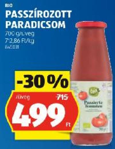 PASSZÍROZOTT PARADICSOM