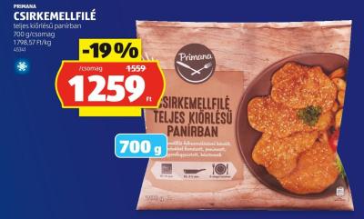 Primana CSIRKEMELLFILÉ