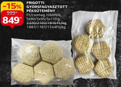 Frigotti Fagyasztott péksütemény