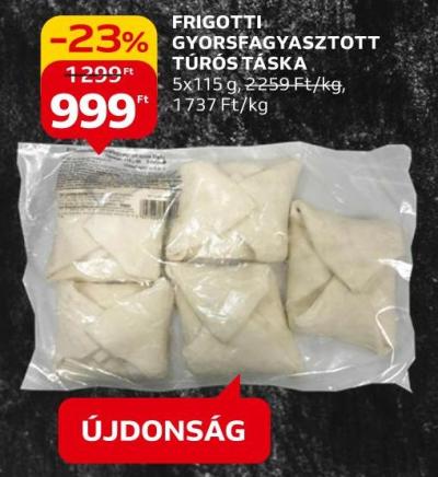 Frigotti Gyorsfagyasztott túrós táska