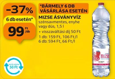 Mizse ásványvíz