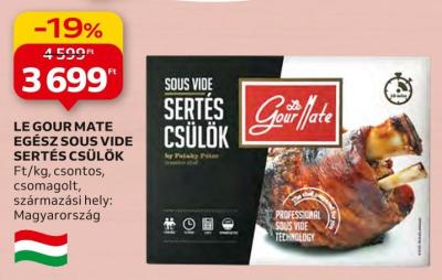 Le Gour Mate Egész sous vide sertés csülök
