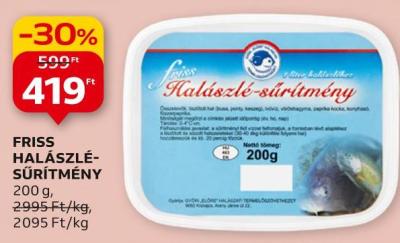 Friss halászlé-sűrítmény