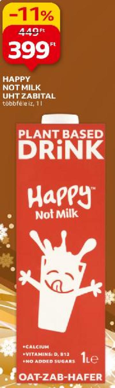 Happy not milk