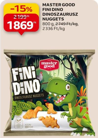 Master good Fini dino dinoszaurusz nuggets
